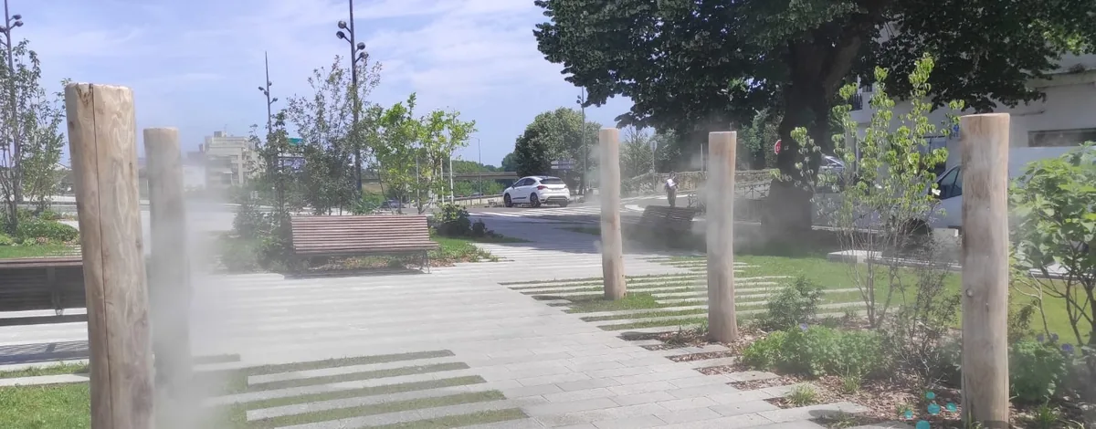 Parvis d'ERP et EHPAD