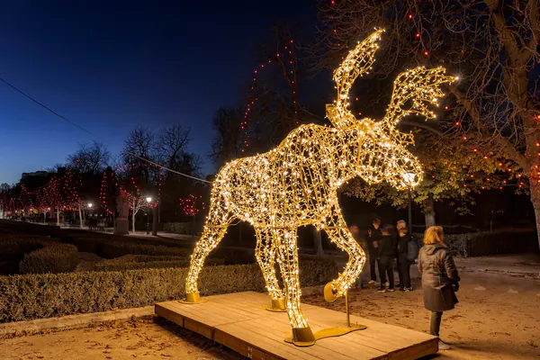 Élan de lumière au parc du Retiro, Madrid