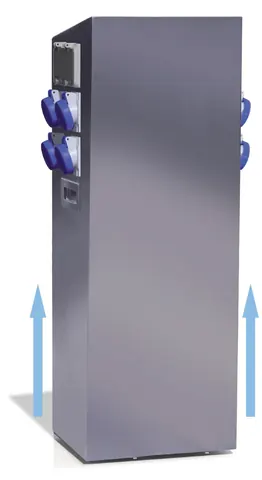 Bornes amovibles PC-UP et WATER-UP