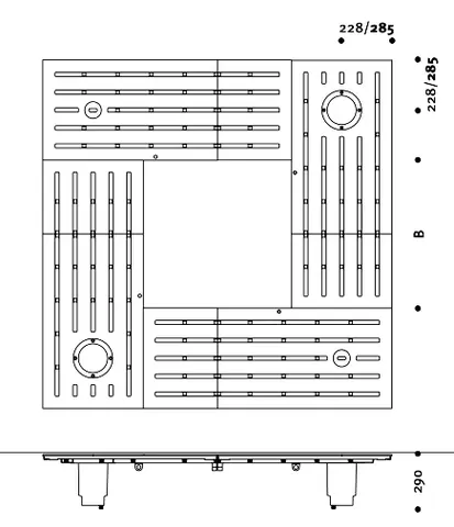 Grille d'arbre OCTA