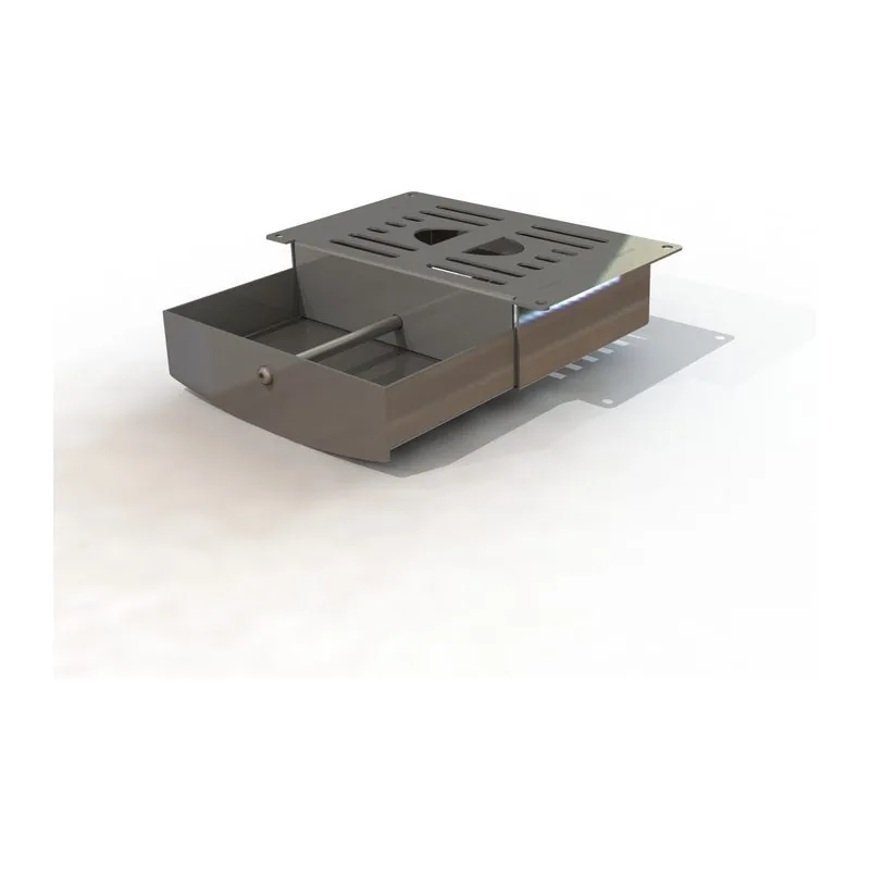 Cendrier amovible inox