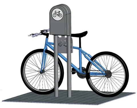 Borne de recharge vélos IONBike