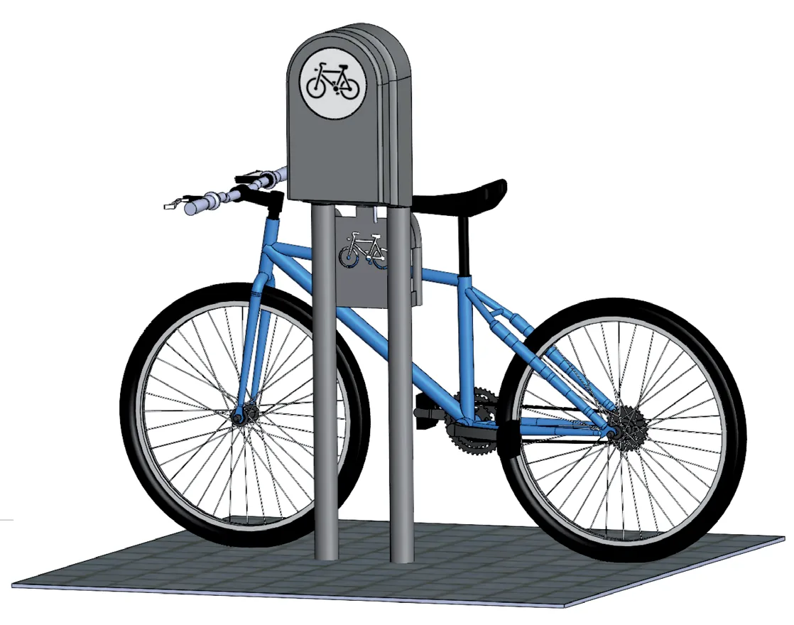 Borne de recharge vélos IONBike