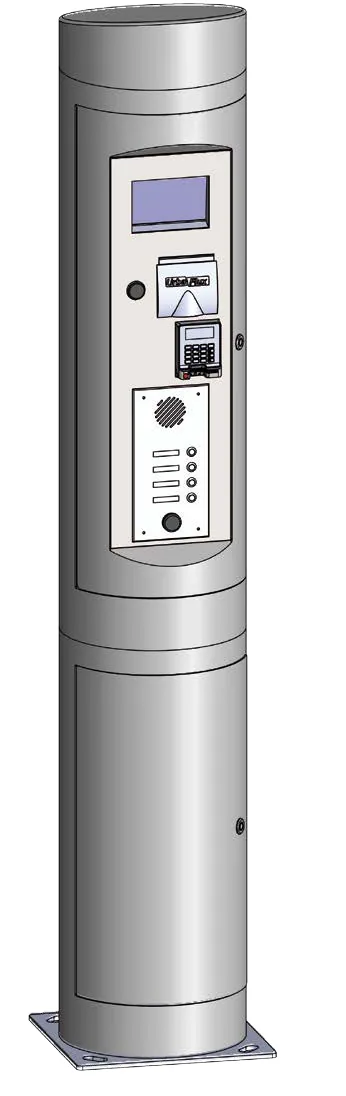 Totems de gestion de parking TECNOPARK