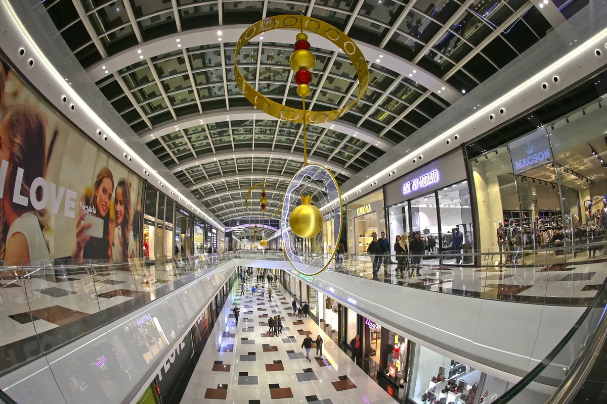Vitrines et centres commerciaux