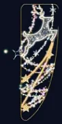 Panneau Luxdeko renne et étoiles
