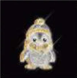 Pingouin bonnet et écharpe