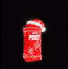 Boîte aux lettres rouge
