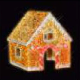 Maison pain d'épices traversable