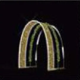 Arches croisées végétales