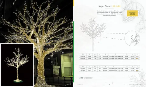 Noyer Nature 3D Gold