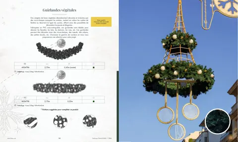 Guirlandes végétales