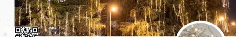 Guirlande lumineuse Slow Full Flash ILMEX-LED 10 m 2 sections 230V câble caoutchouc